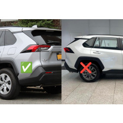 Купить Брызговики Premium 2022-2025 (Короткая арка, 4 шт) для Toyota Rav 4 2019- гг