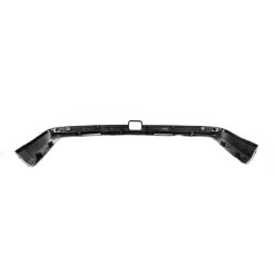 Купить Задняя накладка без хрома 2016-2025 (Executive , под фаркоп) Белый цвет для Toyota Land Cruiser 200