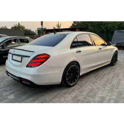 Купити Задній дифузор BRB (під фарбування, 2018-2025) для Mercedes S-сlass W222