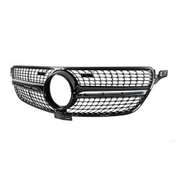 Купить Тюнинг решетка Diamond Black (GLE) С местом под камеру для Mercedes GLE/ML сlass W166