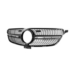 Купить Тюнинг решетка Diamond Black (GLE) С местом под камеру для Mercedes GLE/ML сlass W166