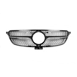 Купить Тюнинг решетка Diamond Black (GLE) С местом под камеру для Mercedes GLE/ML сlass W166