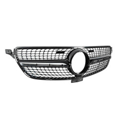 Купить Тюнинг решетка Diamond Black (GLE) С местом под камеру для Mercedes GLE/ML сlass W166