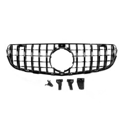 Купить Передняя решетка 2015-2019 (GT Panamericana Black) для Mercedes GLC coupe C253