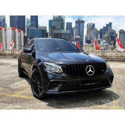 Купить Передняя решетка 2015-2019 (GT Panamericana Black) для Mercedes GLC coupe C253