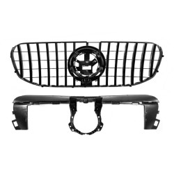 Купить Передняя решетка 2019-2023 (GT Panamericana Black) для Mercedes GLS X167