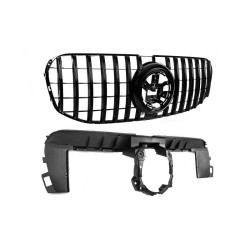 Купить Передняя решетка 2019-2023 (GT Panamericana Black) для Mercedes GLS X167