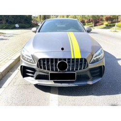 Купити Комплект обвісів з дифузором для Coupe (дизайн Black Mamba C63GT) для Mercedes C-сlass W205 2014-2021рр