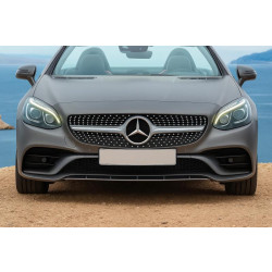 Купити Передня решітка Diamond Silver для Mercedes SLC R172 2016-2020 рр