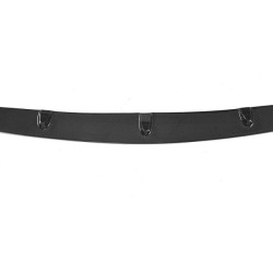 Купить Накладка на передний бампер Lip V1 (для купе/кабриолет C63 AMG 2015-2019, Карбон) для Mercedes C-сlass W205