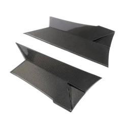 Купить Накладки на задние крылья (для купе/кабриолет C63 AMG 2015-2019, Карбон) для Mercedes C-сlass W205