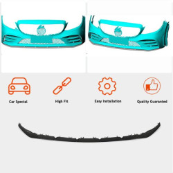 Купити Накладка на передній бампер Lip V2 (для C43 AMG 2019-2021, Карбон) для Mercedes C-сlass W205 рр