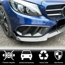 Купити Накладки на протитуманки (для C43 AMG 2015-2019, Карбон) для Mercedes C-сlass W205 рр