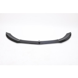 Купити Накладка на передній бампер Lip V6 (для C43 AMG 2015-2019, Карбон) для Mercedes C-сlass W205 рр