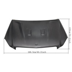 Купити Капот 2012-2014 (для C63 Sedan, Пластик) для Mercedes C-class W204 рр