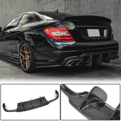 Купити Дифузор заднього бампера V2 (для AMG SD/Coupe 2012-2014, Карбон) для Mercedes C-class W204 рр