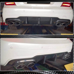 Купити Дифузор заднього бампера V3 (для AMG SD/Coupe 2012-2014, Карбон) для Mercedes C-class W204 рр