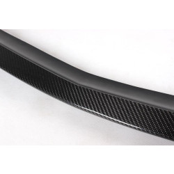 Купити Накладка на передній бампер Lip (для AMG-Line 2008-2011, Карбон) для Mercedes C-class W204 рр