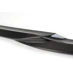 Купити Накладка на передній бампер Lip (для AMG-Line 2008-2011, Карбон) для Mercedes C-class W204 рр