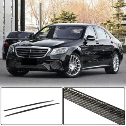 Купити Бокові пороги (для S63 AMG 2014-2017, Карбон) для Mercedes S-сlass W222