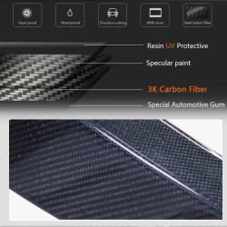 Купити Накладка на передній бампер Lip (для AMG-Line 2018-2022, Карбон) для Mercedes S-сlass W222