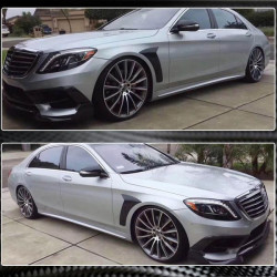 Купити Накладки на передні крила (для 2014-2017, Карбон) для Mercedes S-сlass W222