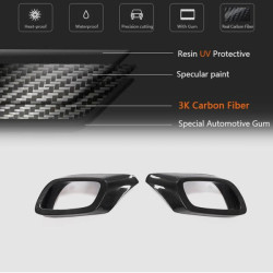 Купити Карбонові вставки передній бампер (для AMG 2018-2021) для Mercedes S-сlass W222