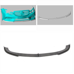 Купить Накладка на передний бампер Lip V2 (для AMG-Line 2013-2016, Карбон) для Mercedes E-сlass W212