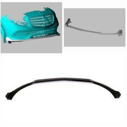 Купити Накладка на передній бампер Lip (для Base 2016-2019, Карбон) для Mercedes E-сlass W213 рр