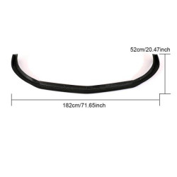 Купити Накладка на передній бампер Lip (для Base 2016-2019, Карбон) для Mercedes E-сlass W213 рр