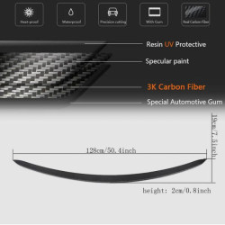 Купити Спойлер V6 (Карбон) для Mercedes E-сlass W213 2016-2023 рр