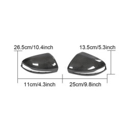 Купити Кришки дзеркал V1 (Карбон) для Mercedes E-сlass W213 2016-2023 рр