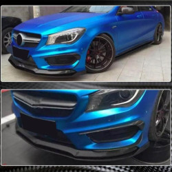 Купить Накладка на передний бампер Lip (для CLA45 AMG SD 2013-2015, Карбон) для Mercedes CLA C117
