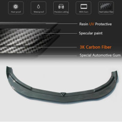 Купить Накладка на передний бампер Lip (для CLA45 AMG SD 2013-2015, Карбон) для Mercedes CLA C117