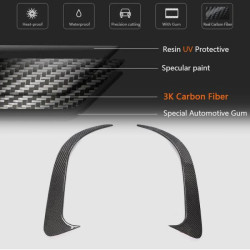 Купить Накладки на задний бампер V1 (для AMG-Line/CLA45 AMG SD, Карбон) для Mercedes CLA C117 2013-2019 гг