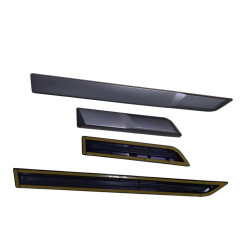 Купить Молдинг двери (черный глянец) для Toyota Land Cruiser Prado 250