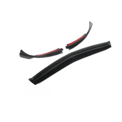 Купить Накладка на передний бампер Lip V3 (для AMG-Line SD 2018-2021, Карбон) для Mercedes A-сlass W177 2018- гг