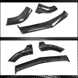 Купить Накладка на передний бампер Lip V1 (для CLS63 AMG SD 2011-2014, Карбон) для Mercedes CLS C218