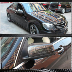 Купить Накладки на зеркала (Карбон) для Mercedes CLS C218 2011-2018 гг
