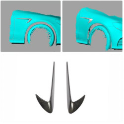 Купить Накладки на передние крылья (Карбон) для Mercedes E-сlass W213 2016-2023 гг