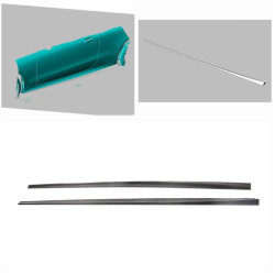 Купить Боковые пороги (для AMG-Line 2017-2019, Карбон) для Mercedes E-class coupe C238