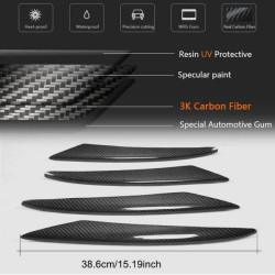 Купить Накладки на передний бампер (для AMG/AMG-Line 2017-2019, Карбон) для Mercedes E-class coupe C238