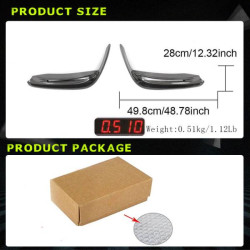 Купить Накладки на противотуманки (для V-Class 2014-2019, Карбон) для Mercedes Vito/V-class W447 2014- гг