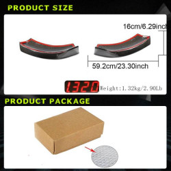 Купить Накладки на передний бампер Flap (для V Class 2014-2019, Карбон) для Mercedes Vito/V-class W447 2014- гг