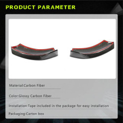 Купить Накладки на передний бампер Flap (для V Class 2014-2019, Карбон) для Mercedes Vito/V-class W447 2014- гг