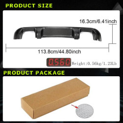 Купить Диффузор заднего бампера V2 (для V-Class 2014-2019, Карбон) для Mercedes Vito/V-class W447 2014- гг