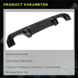 Купить Диффузор заднего бампера V2 (для V-Class 2014-2019, Карбон) для Mercedes Vito/V-class W447 2014- гг