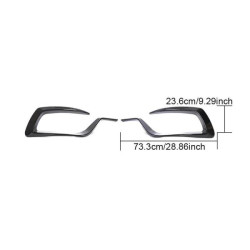 Купить Накладки на противотуманки V2 (2020-2025, Сухой карбон) для Mercedes Vito/V-class W447 2014- гг