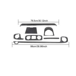 Купить Комплект карбоновых вставок в салон V1 для Mercedes G сlass W463 2018-2024 гг