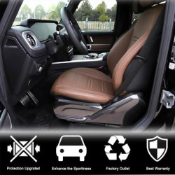 Купить Накладки на сиденье (Сухой карбон) для Mercedes G сlass W463 2018-2024 гг
